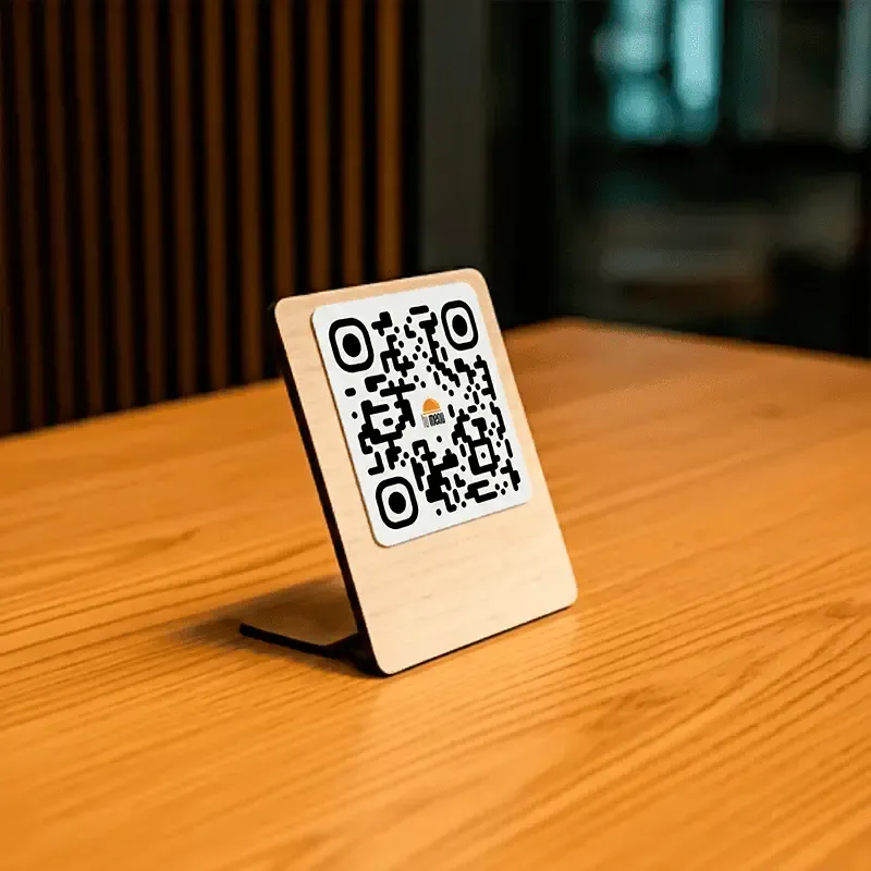 Menú digital QR de TuMenu mostrando platos de un restaurante en un smartphone